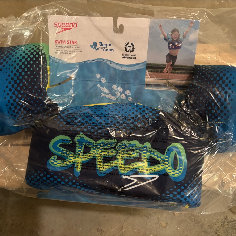 NWT Speedo Swim Star Arm Floats